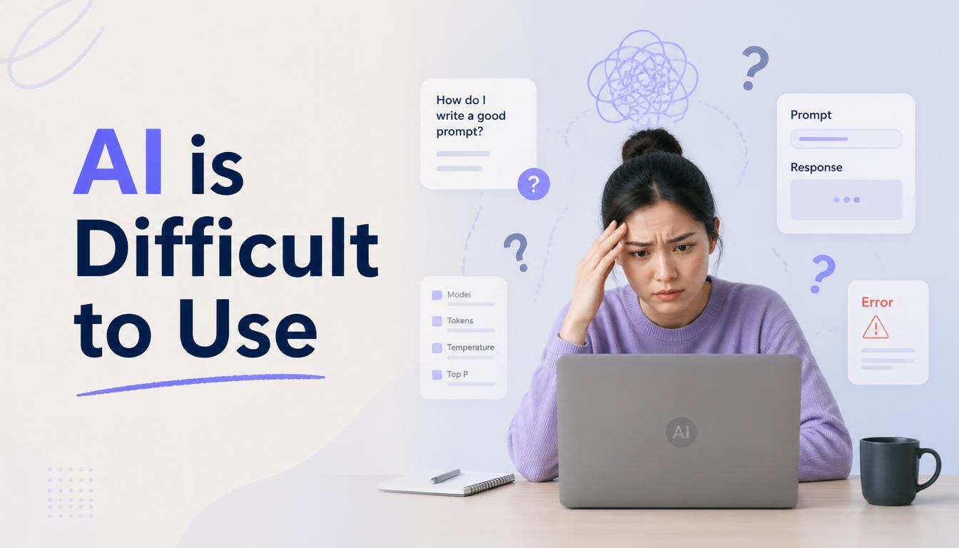 AI is Difficult to Use image