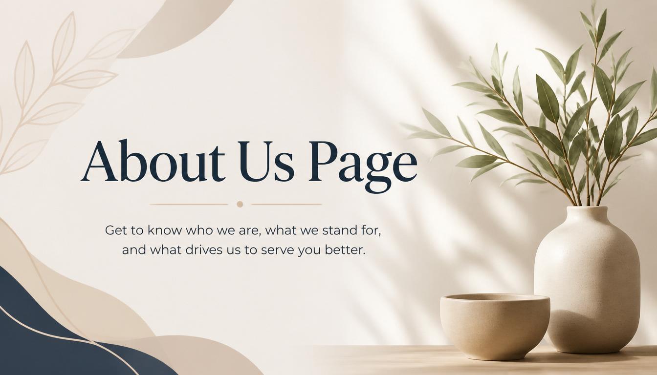 About Us Page image
