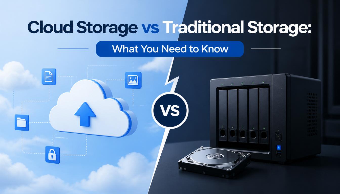 Cloud Storage vs Traditional Storage image
