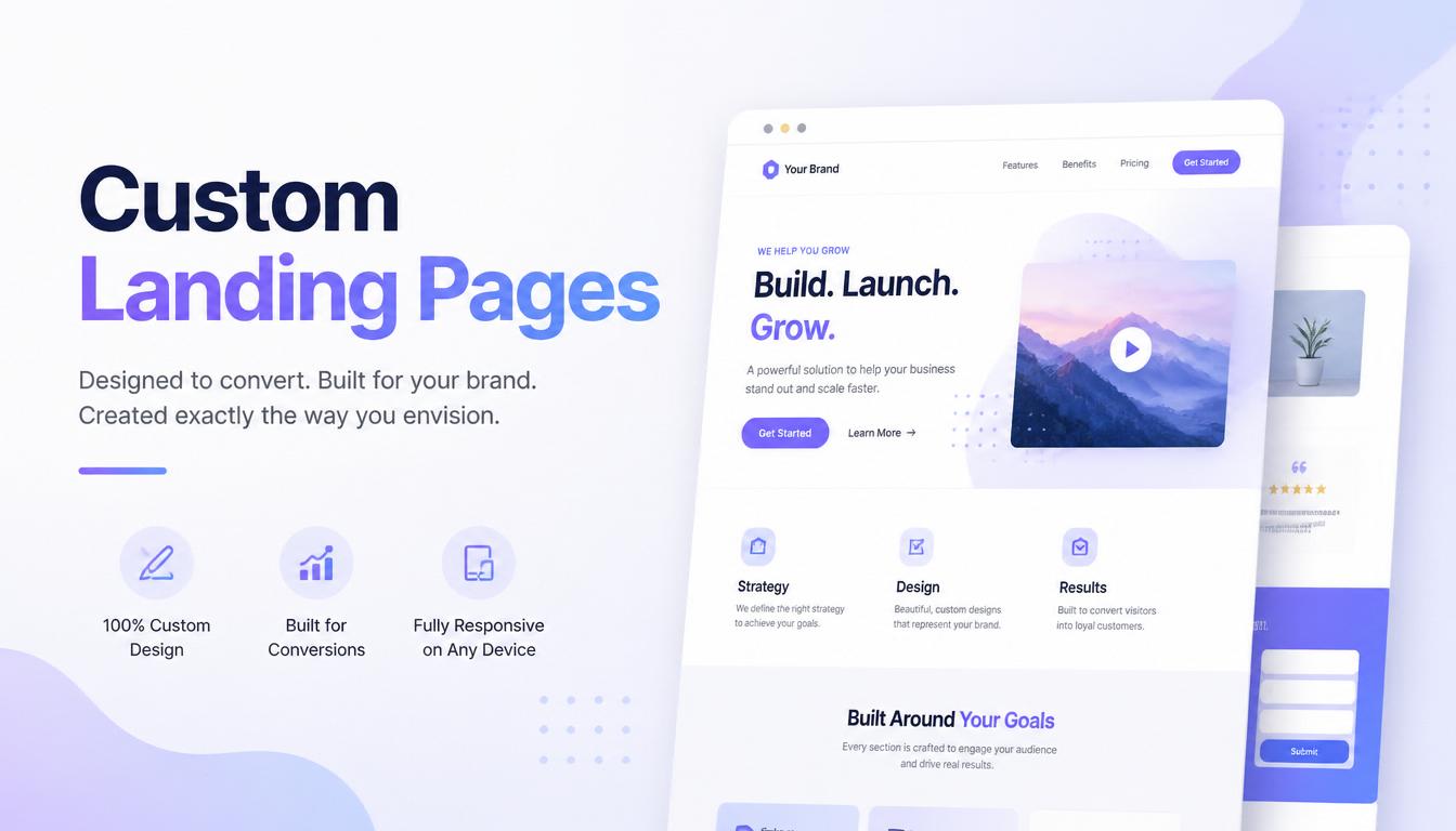 Custom Landing Pages image