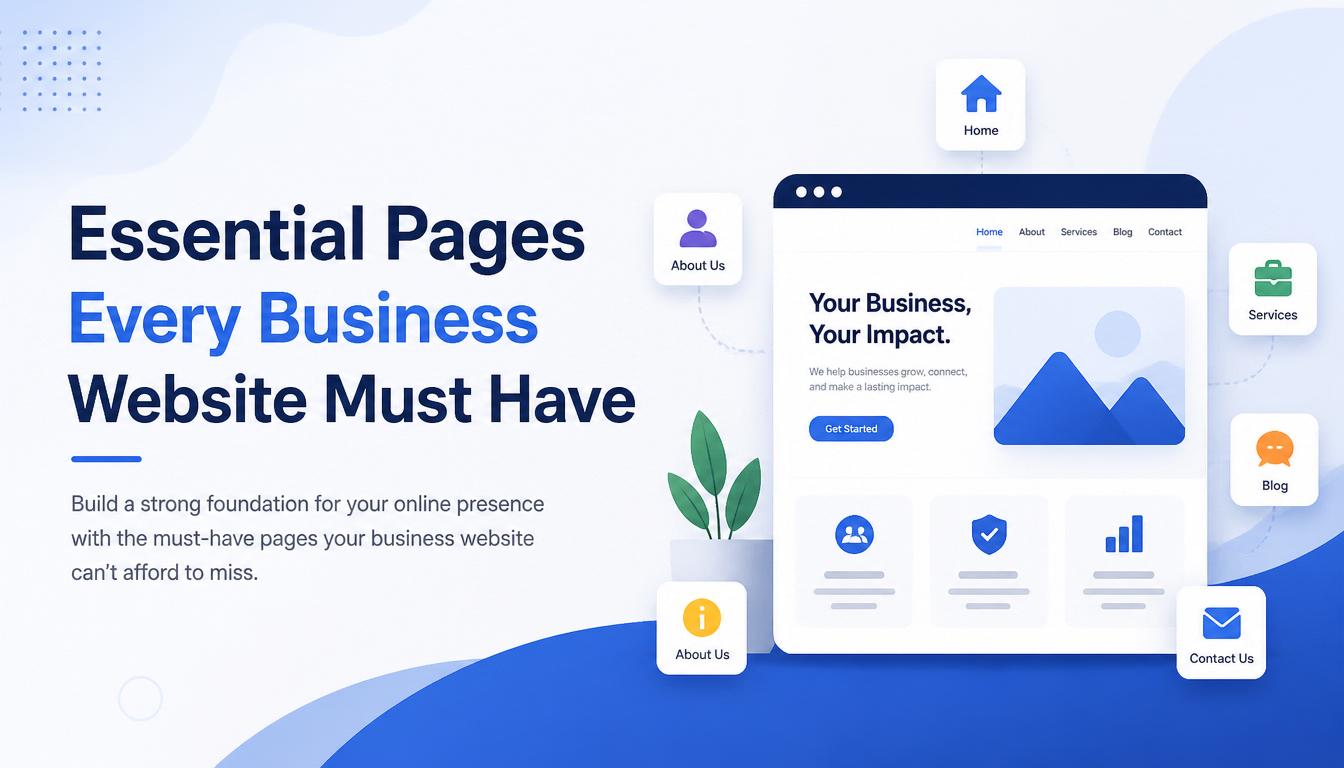 Essential Pages Every Business Website Must Have image