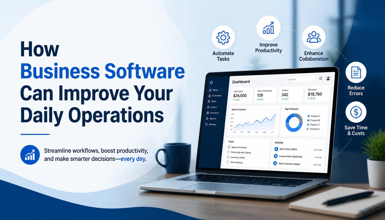 How business software can improve your operation image