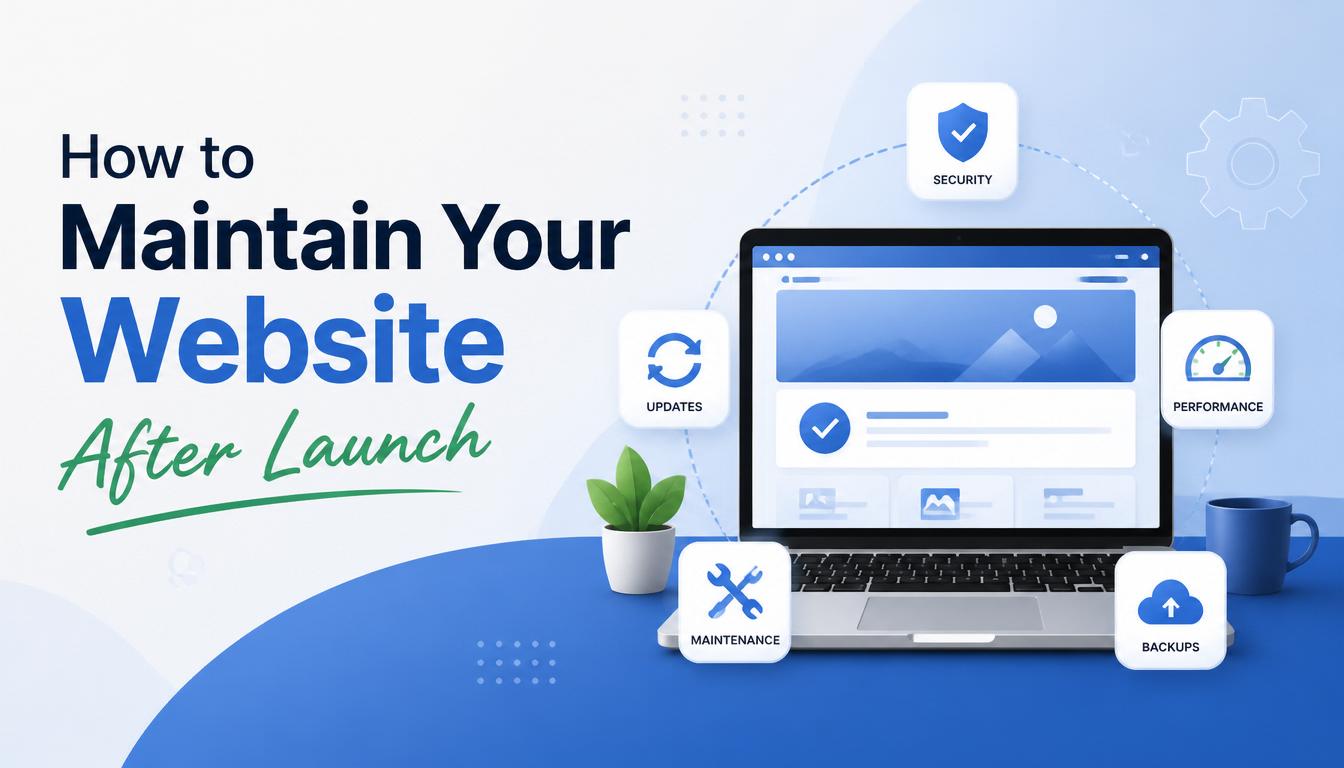 How to Maintain Your Website After Launch image