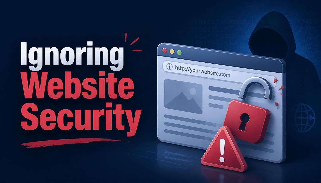 Ignoring Website Security image