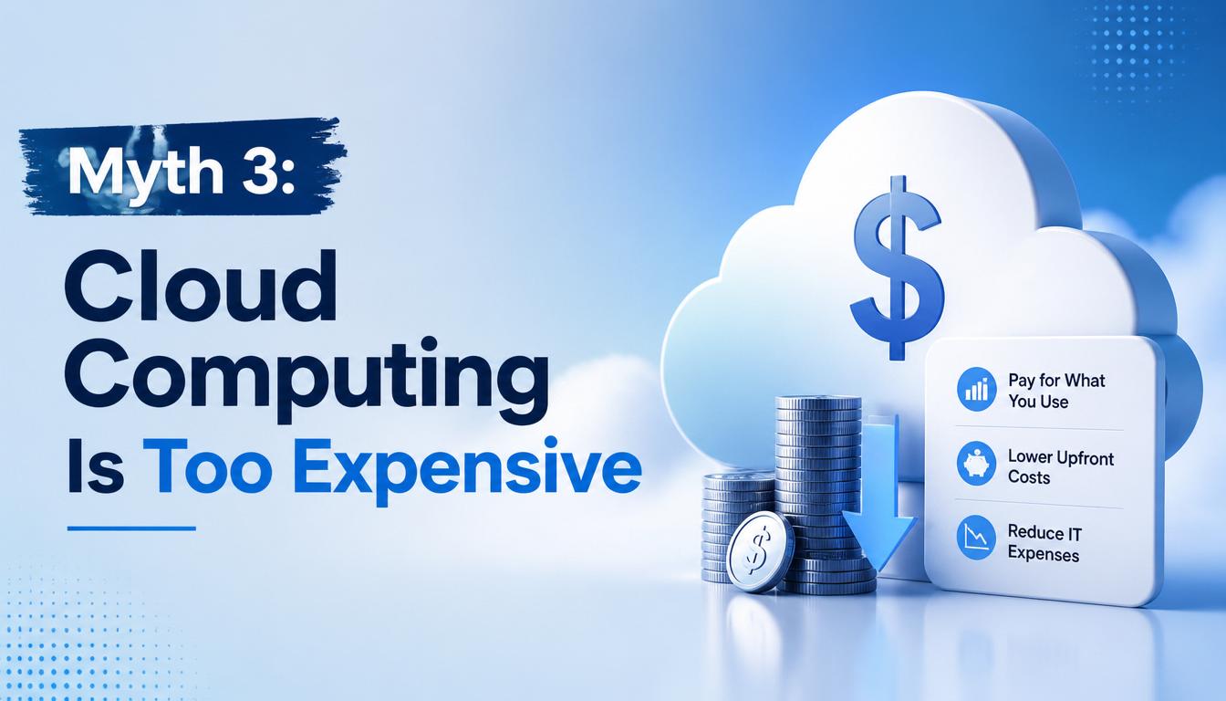 Myth 3: Cloud Computing Is Too Expensive image