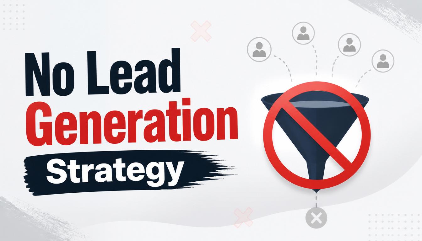 No Lead Generation Strategy image