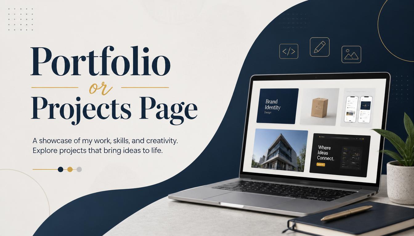 Portfolio or Projects Page image