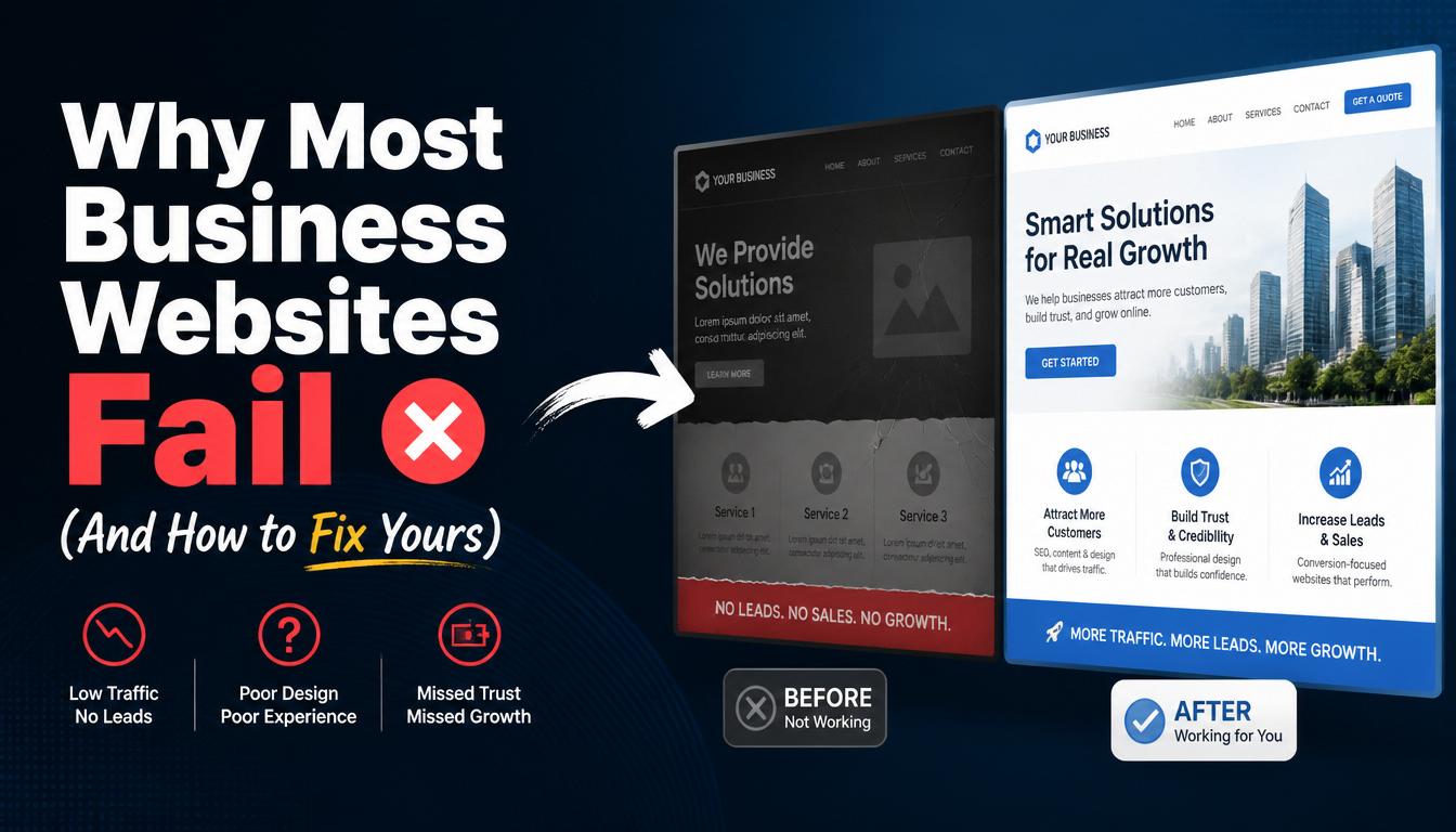 Why Most Business Websites Fail image