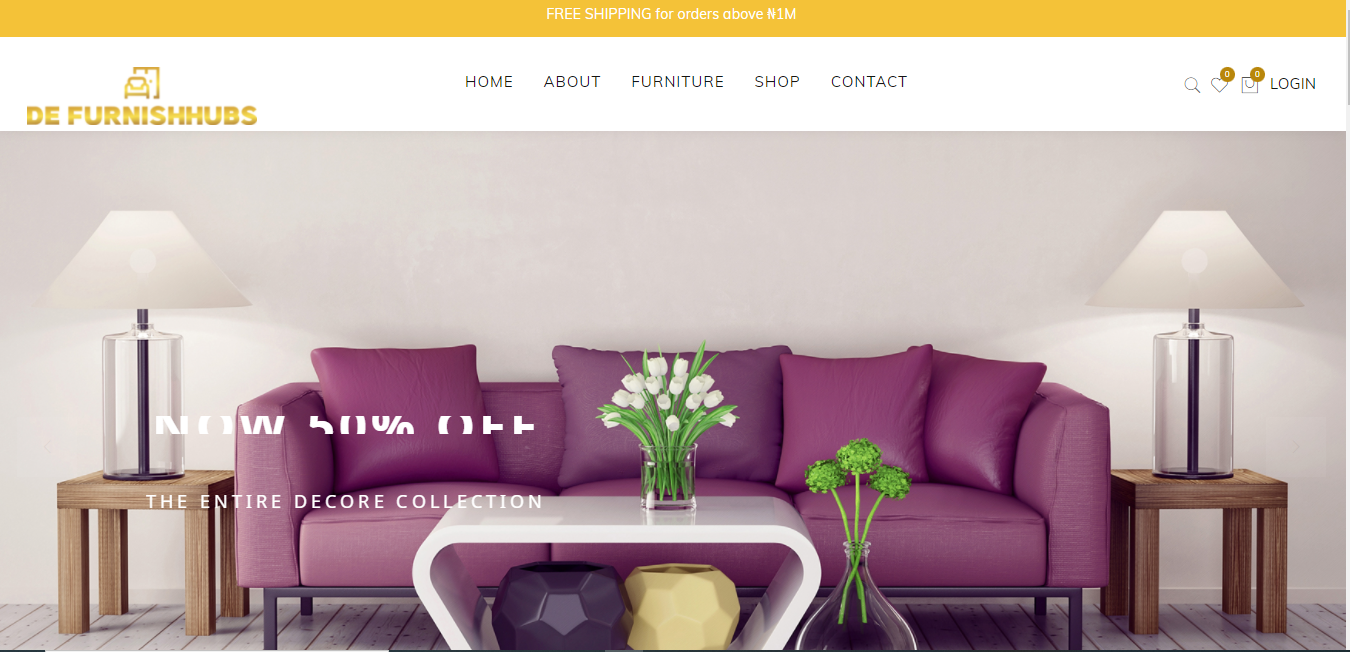 defurnishhubs website